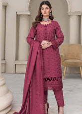 Icon By MR Textile Embroidered Chikankari Karandi Unstitched 3 Piece Suit - MRT24ICK 03